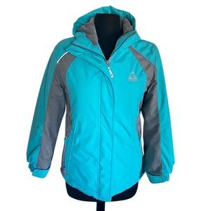 Gerry Turquoise & Gray Winter Shell Jacket - Like New - Women’s 4